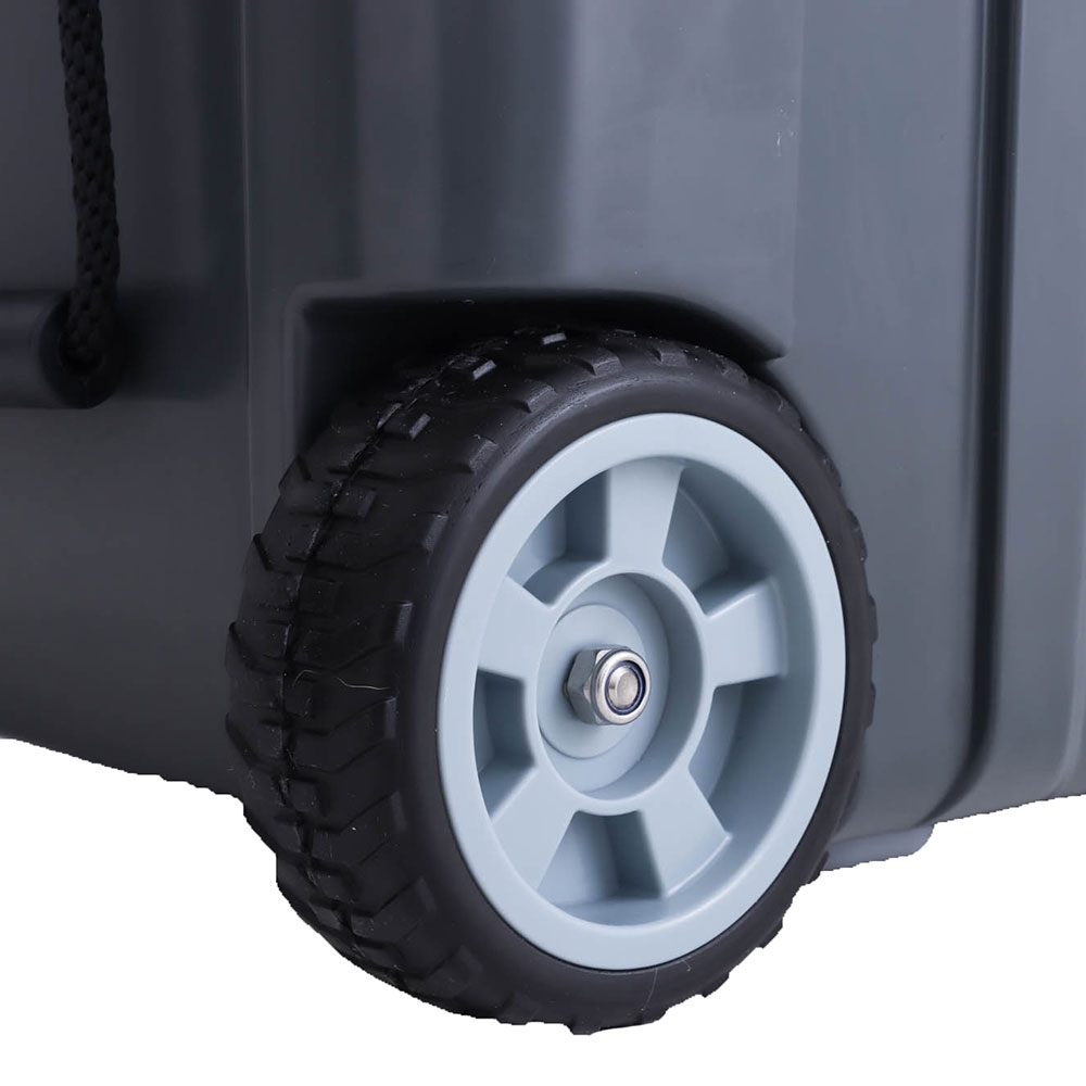 Venturer Tough Ice Premium Wheeled Chilly Bin Cooler 55L Graphite