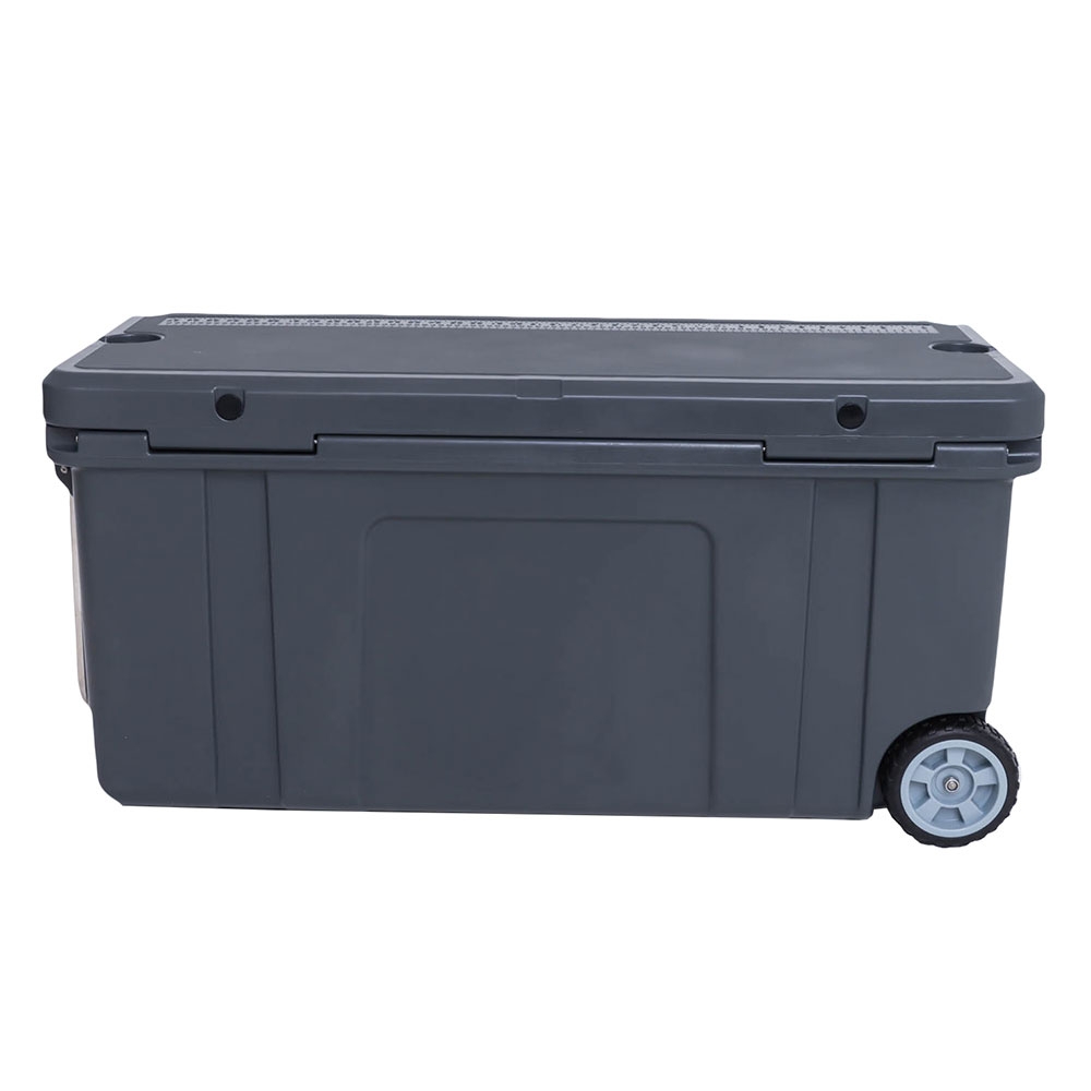 Venturer Tough Ice Premium Wheeled Chilly Bin Cooler 120L Graphite