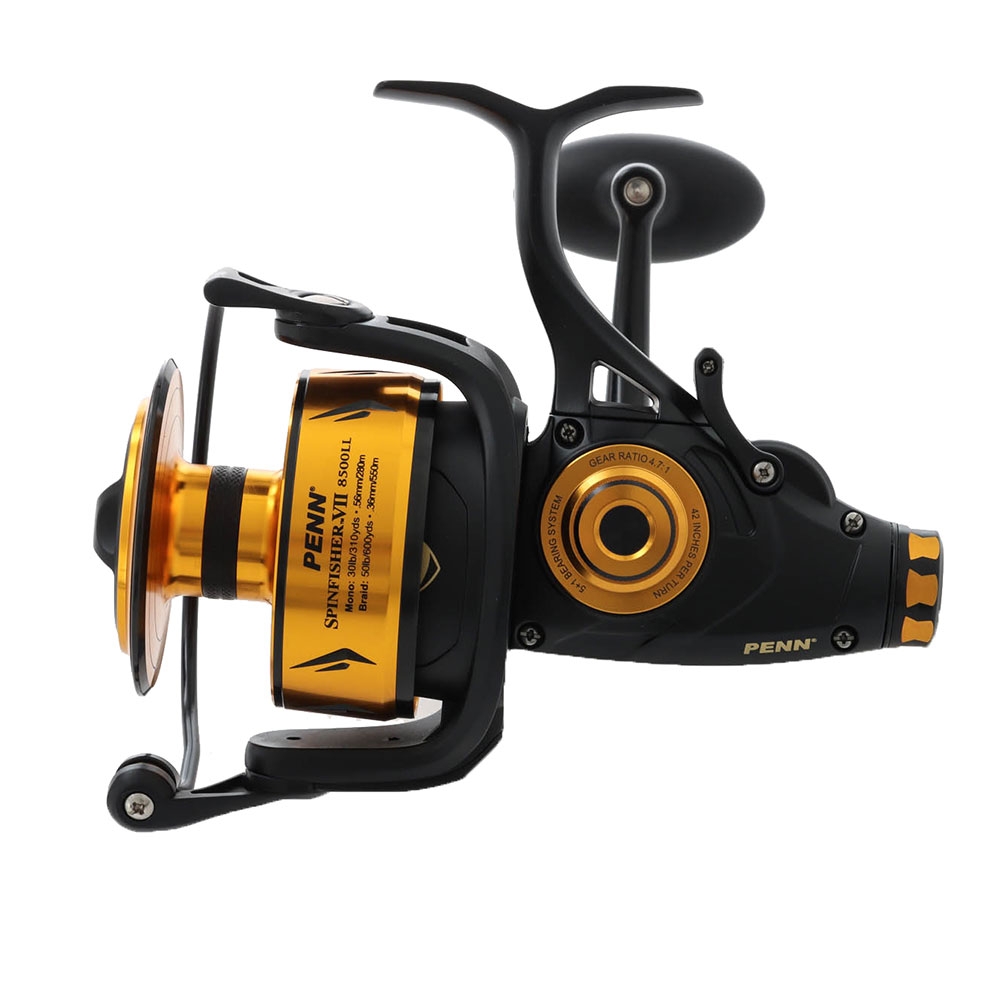 PENN Spinfisher VII Live Liner 8500 Ugly Stik Black Tiger HD Strayline Boat Combo 7ft 5-25kg 2pc