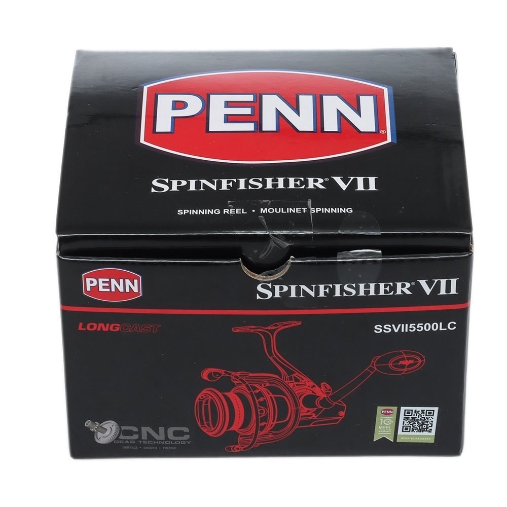 PENN Spinfisher VII 5500 Long Cast Prevail APEX Braid Surf Combo 14ft 6in 10-25kg 3pc