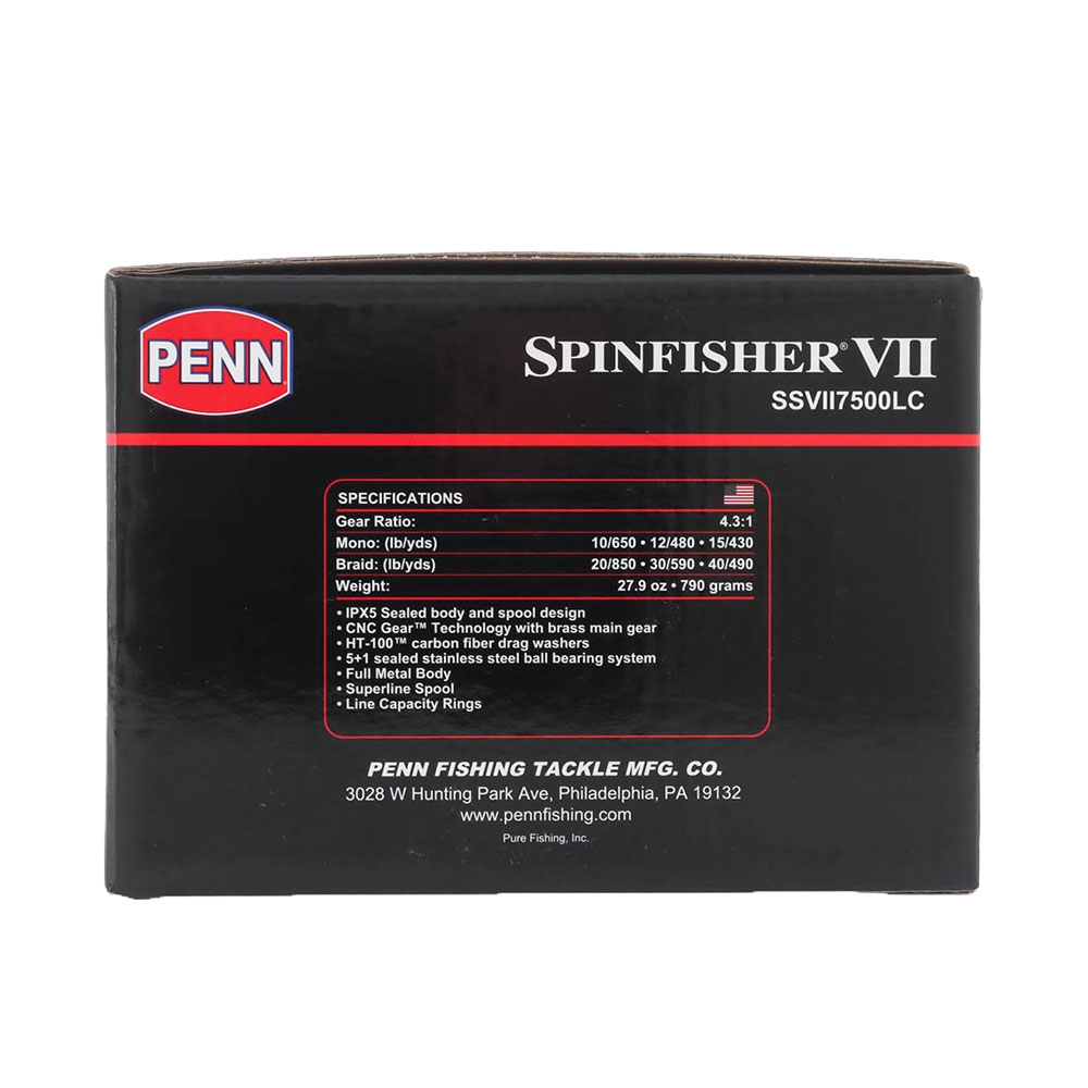 PENN Spinfisher VII 7500 Long Cast Spinning Reel