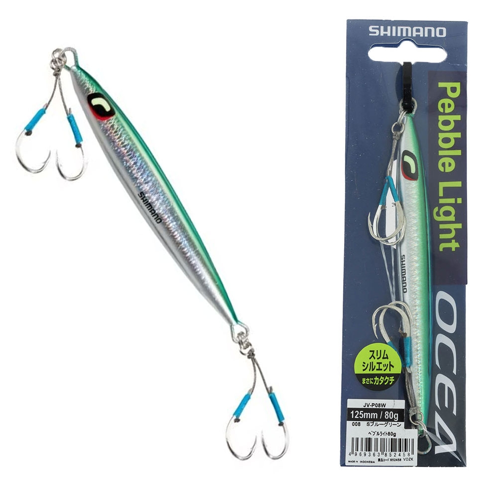 Shimano Ocea Pebble Light Micro Jig 80g Blue Green