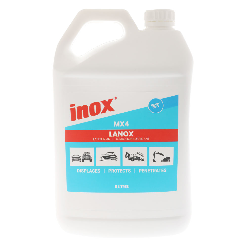 INOX MX4 Lanox Lanolin Lubricant 5L with Applicator