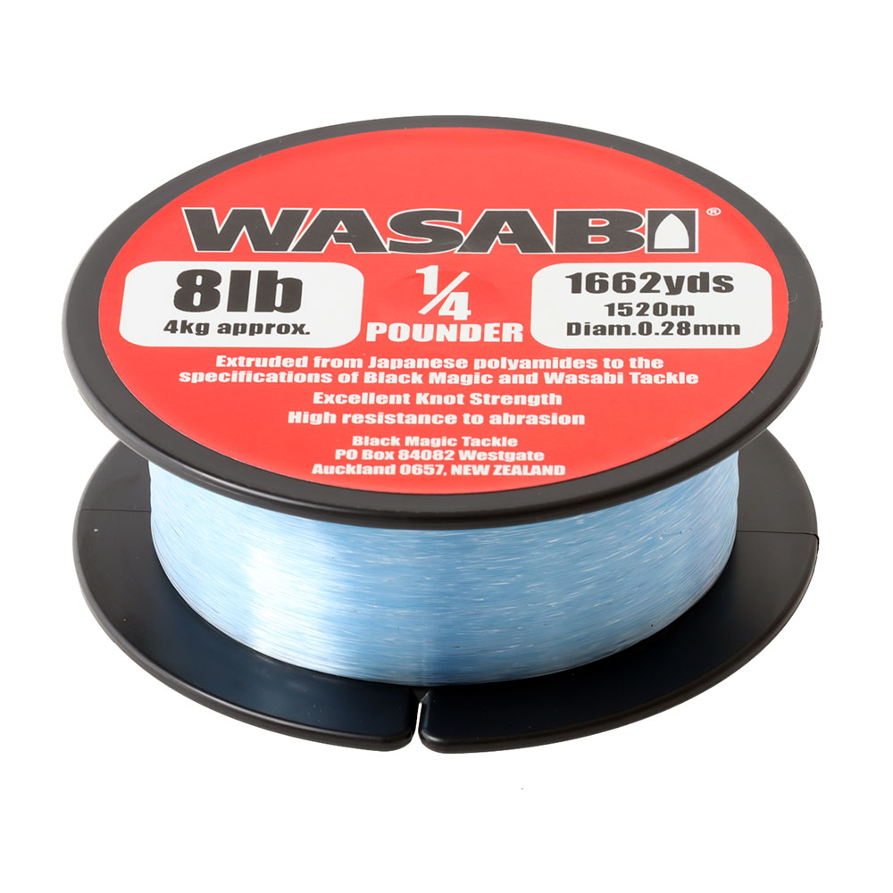 Wasabi Mono Line 1/4 Pounder Spool 8lb 1662yd