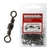Wasabi Tackle Black Barrel Swivel Bulk Pack 4kg Qty 118