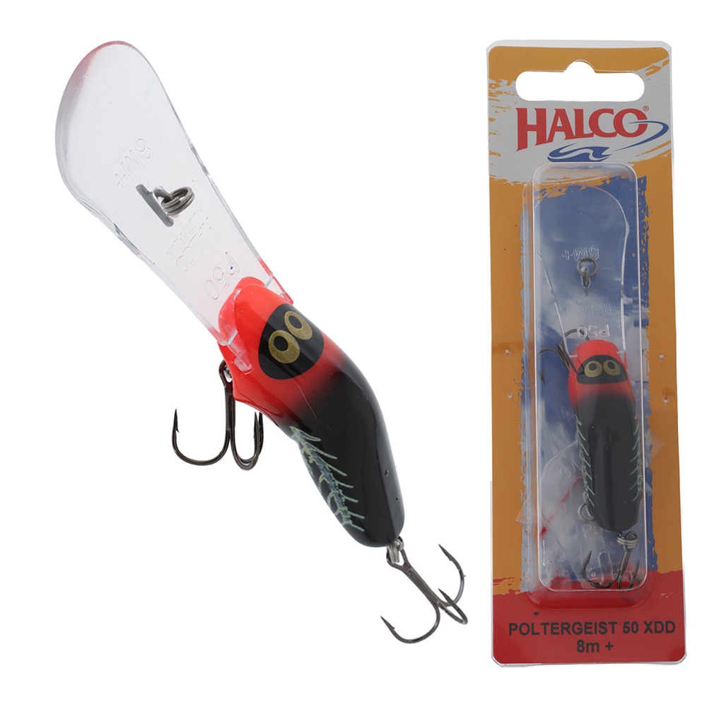 Halco Poltergeist XDD 50 Trolling Lure 50mm 7g Blood Nut