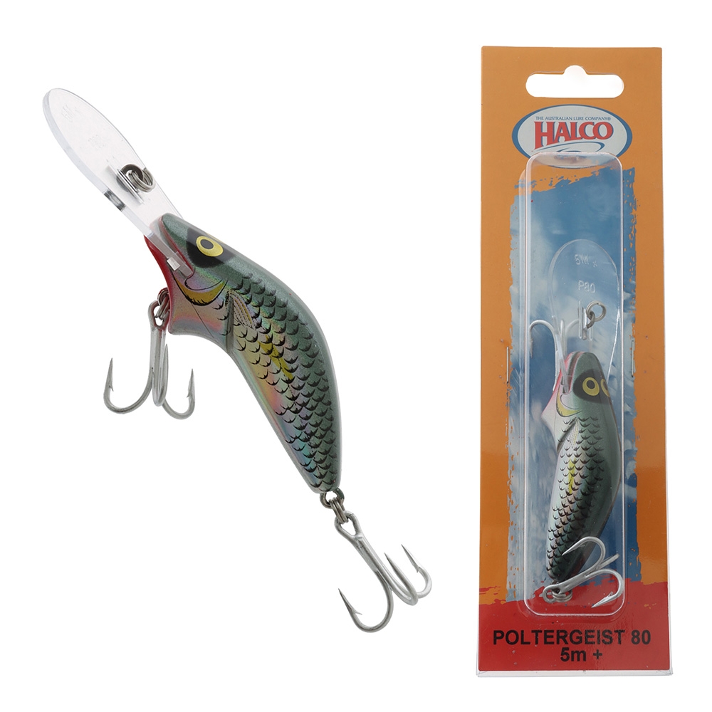 Halco Poltergeist 80 Trolling Lure 80mm 17g Mullet