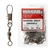 Wasabi Tackle Snap Swivel Pack 8kg Qty 45