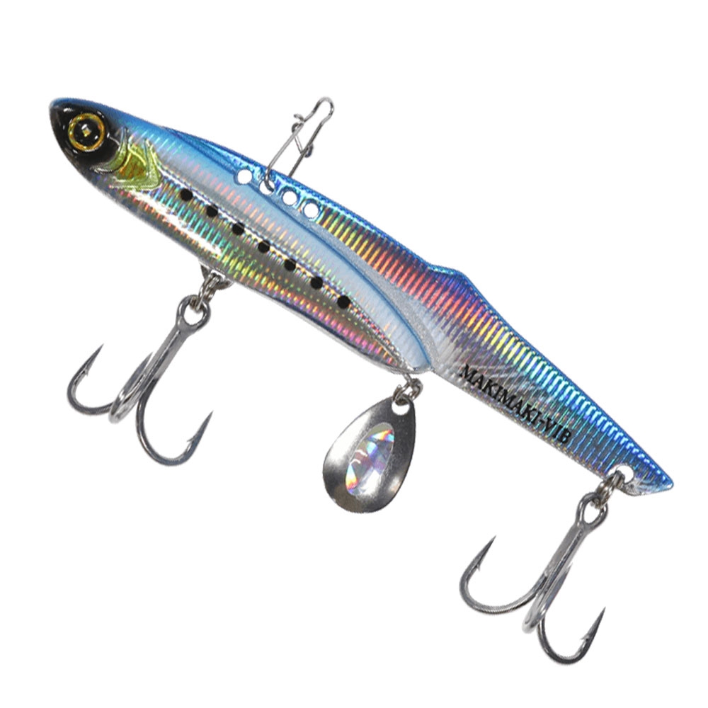 Hayabusa Jack Eye Makimaki Vibe Metal Lure 40g UV Blue Sardine