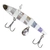 Hayabusa Jack Eye Makimaki Vibe Metal Lure 40g Silver Zebra