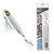 Hayabusa Jack Eye Shot Slow Slim Jig 60g 78mm #6 Silver Zebra Glow