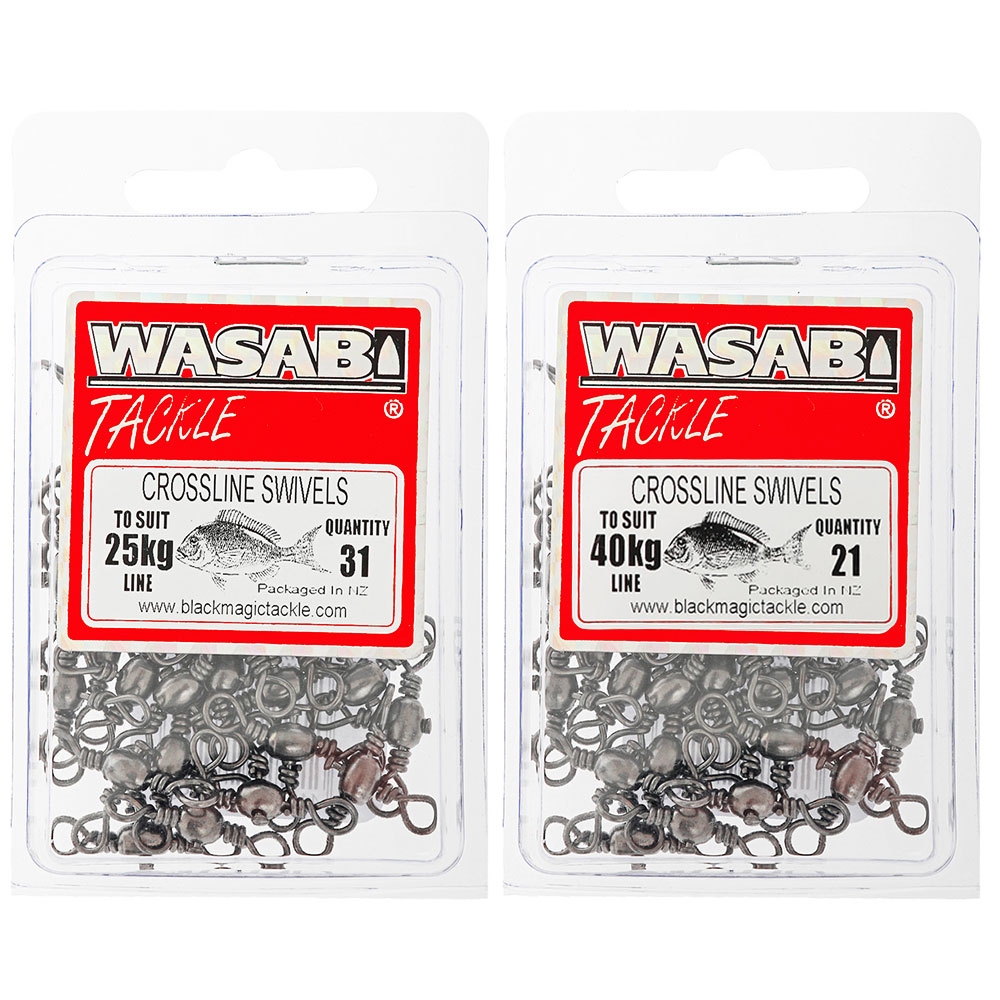 Wasabi Tackle Crossline Swivels