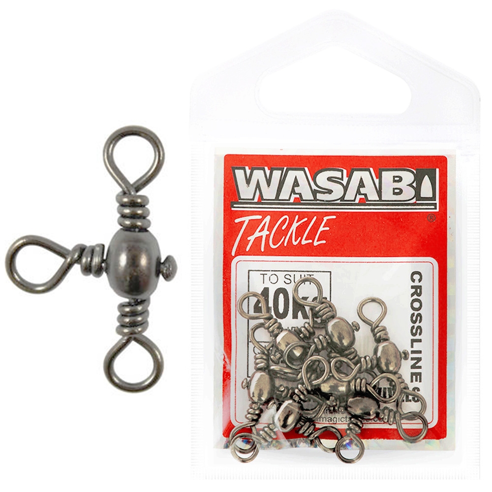 Wasabi Tackle Crossline Swivels