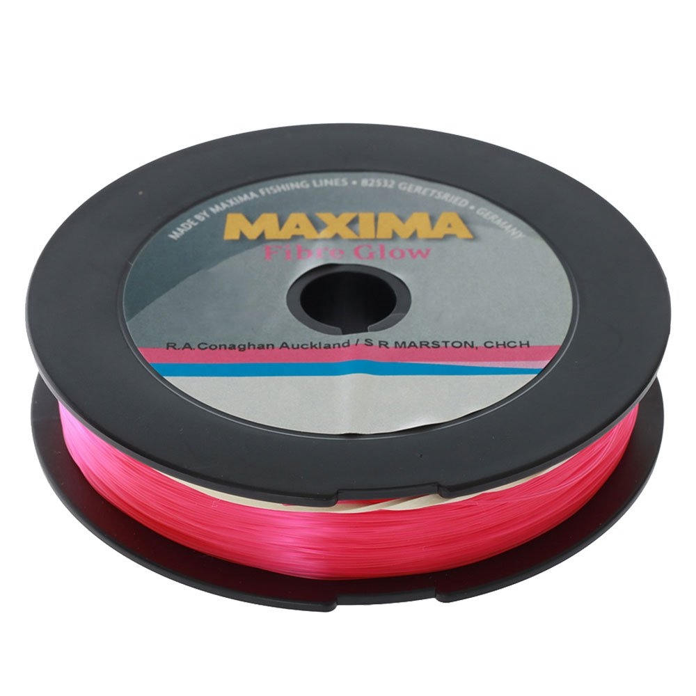 Maxima Fibre Glow Pink Monofilament Line 300m
