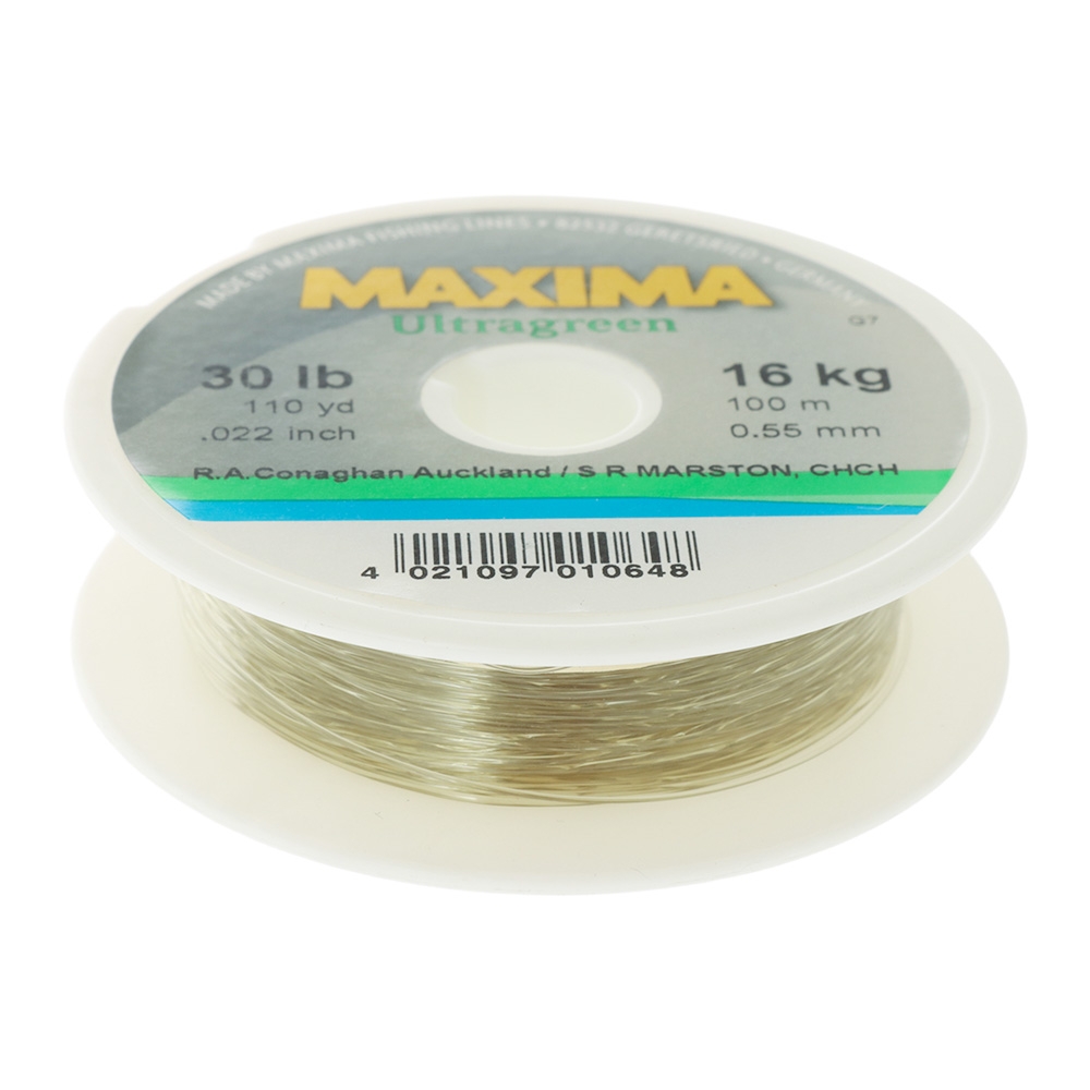 Maxima Ultragreen Monofilament 100m 30lb 0.55mm