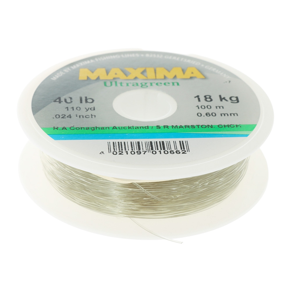 Maxima Ultragreen Monofilament 100m 40lb 0.60mm