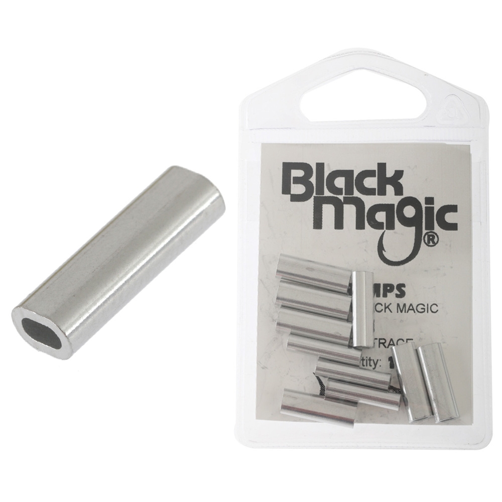Black Magic Tackle Crimp Pack 2.3mm 400-560lb Qty 10