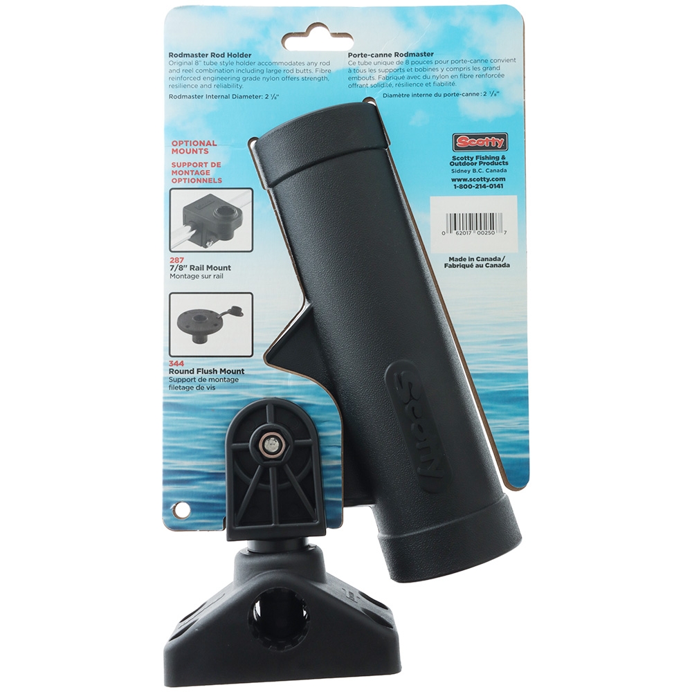 Scotty 250 Rod Master Rod Holder with Side/Deck Mount