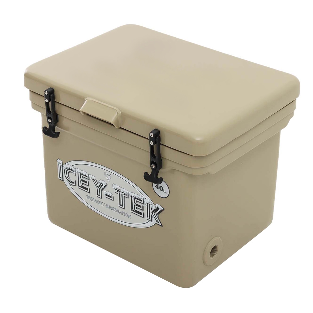 Icey-Tek Cube Chilly Bin Cooler Limited Edition 40L Tan