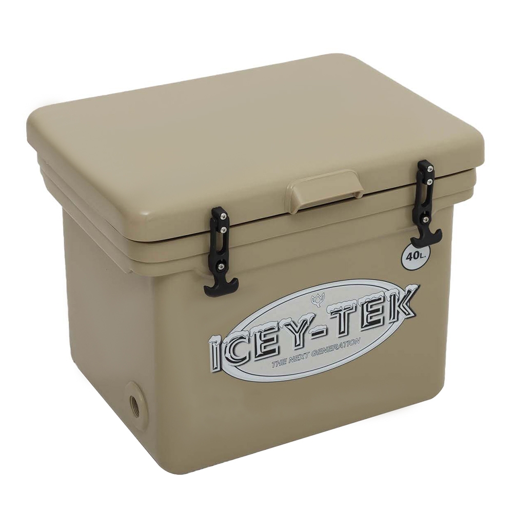 Icey-Tek Cube Chilly Bin Cooler Limited Edition 40L Tan