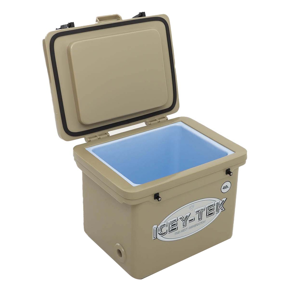 Icey-Tek Cube Chilly Bin Cooler Limited Edition 40L Tan