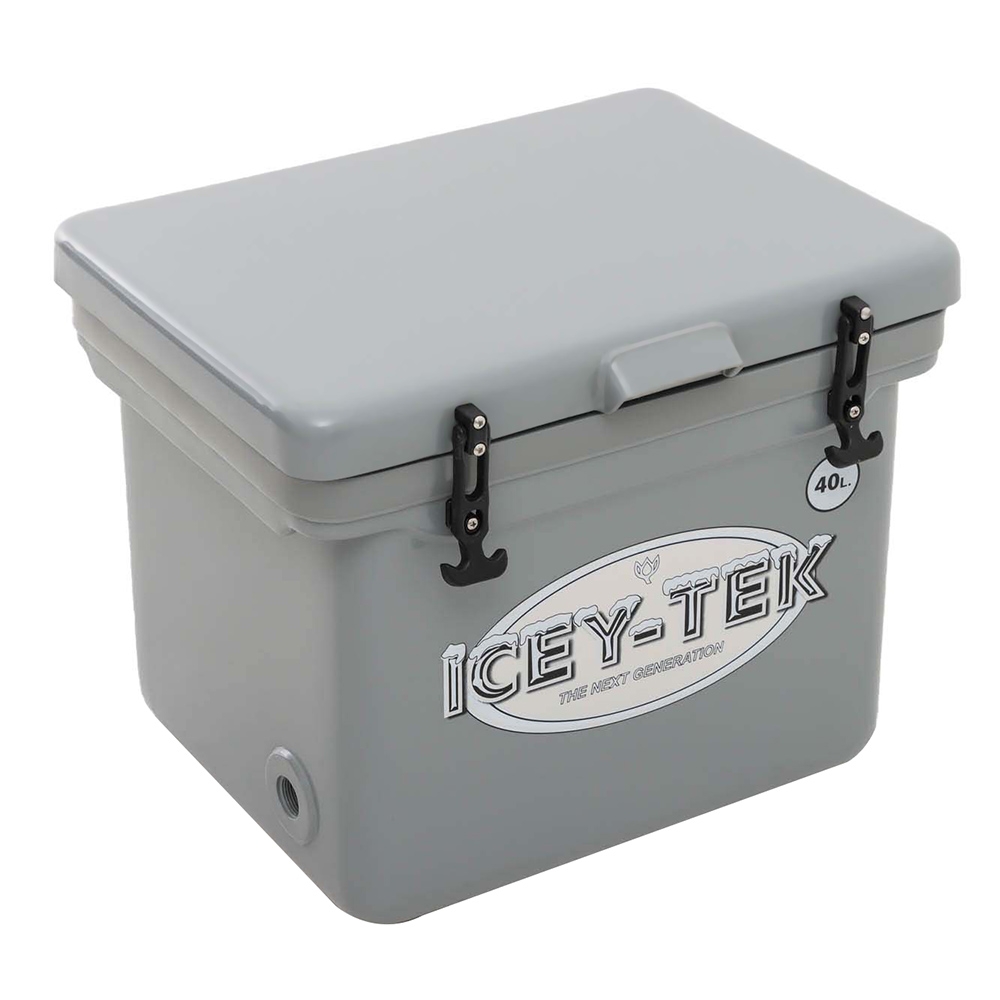 Icey-Tek Cube Chilly Bin Cooler 40L Light Grey - Display Model