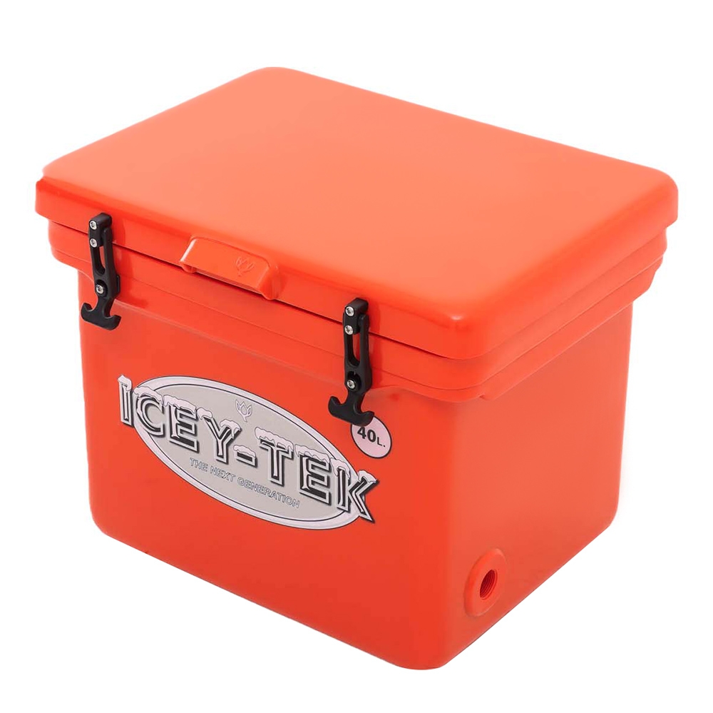 Icey-Tek Cube Chilly Bin Cooler Limited Edition 40L Orange
