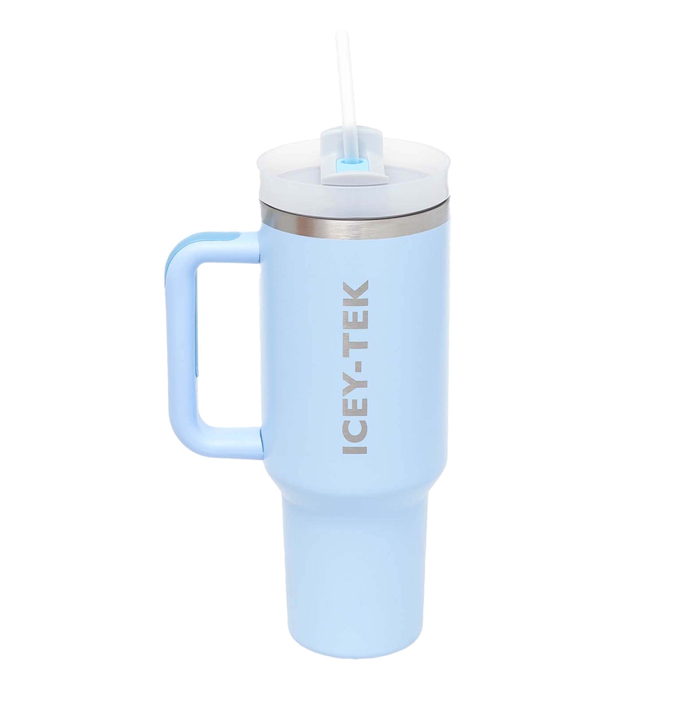 Icey-Tek Smoothie Insulated Travel Mug 1L Blue 2.0