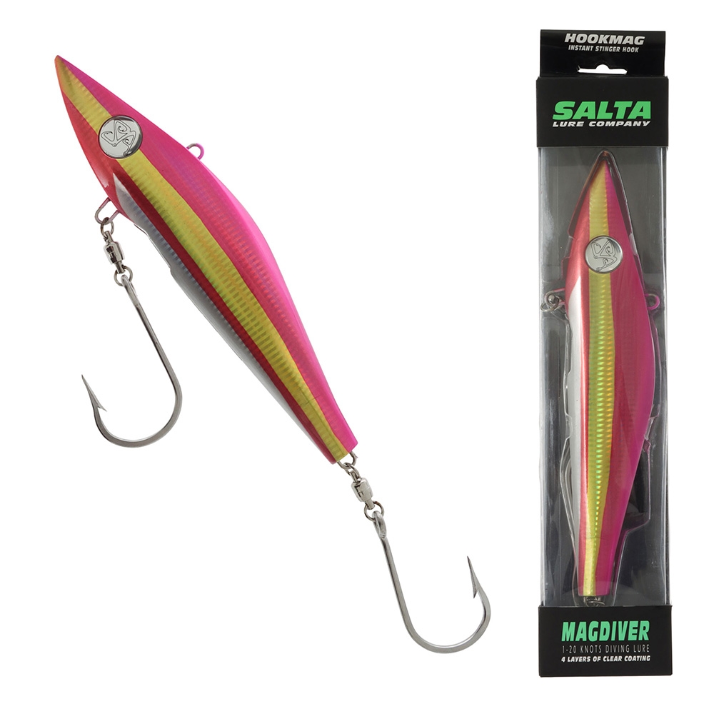 Salta MagDiver All-Speed Tuna Trolling Lure 10in Holo Cayman Runner