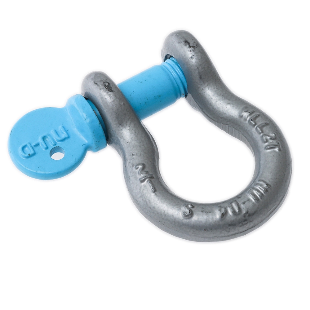 Nu-D Galvanised Lifting Bow Shackle WLL 2T 13mm
