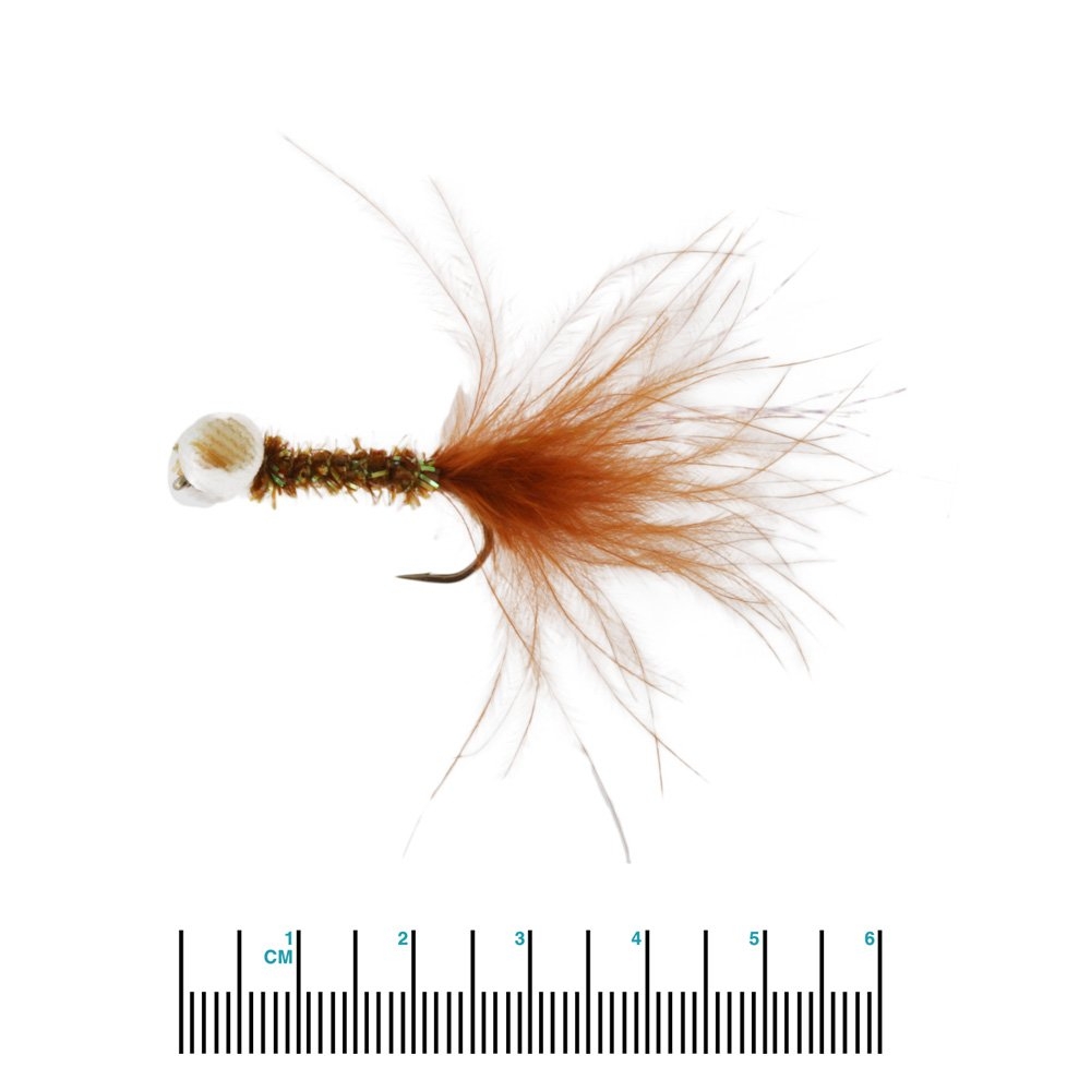 Black Magic Booby Fly with Foam Eyes Size B06 5.5cm