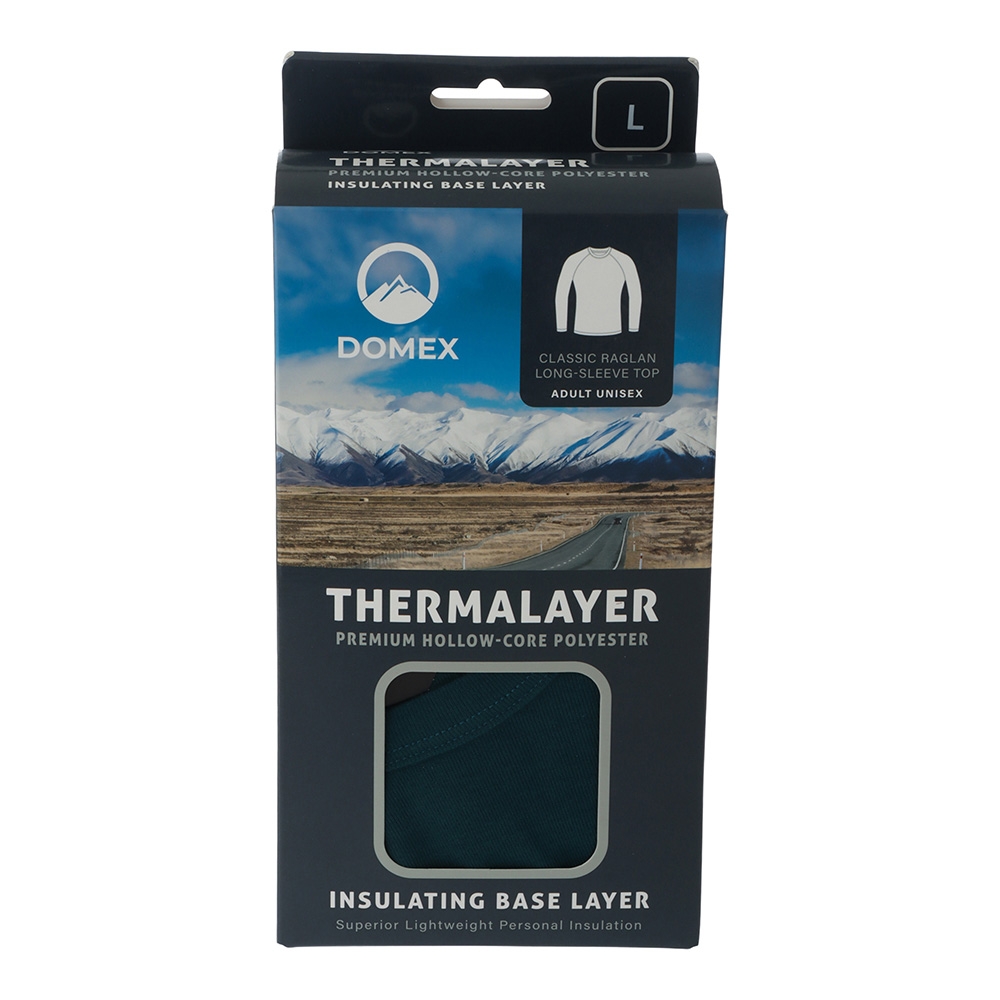 Domex Thermalayer Long Sleeve Thermal Top Dark Green XS
