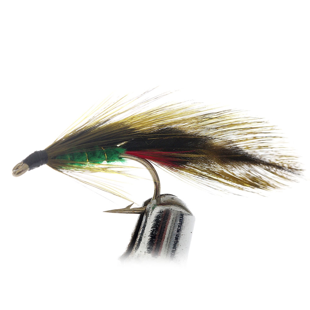 Black Magic Green Orbit Trout Fly A04 5.5cm