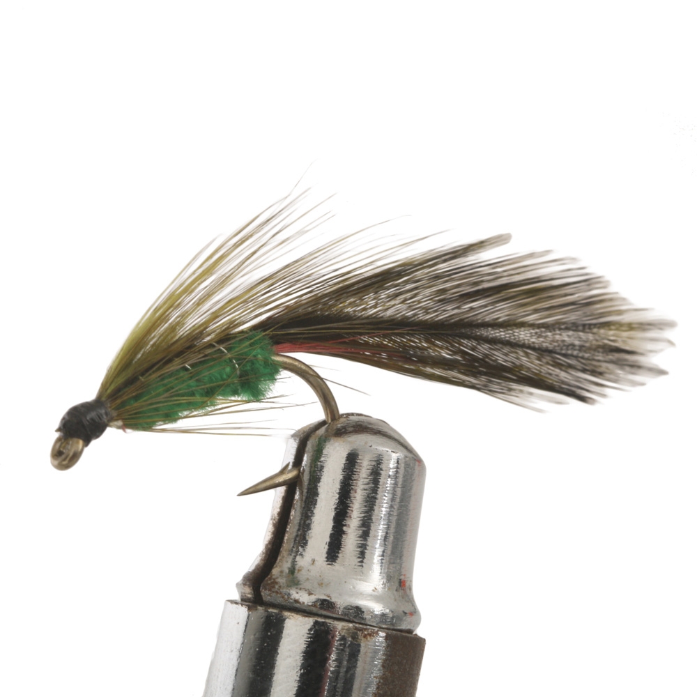 Black Magic Green Orbit Trout Fly A06 4.5cm