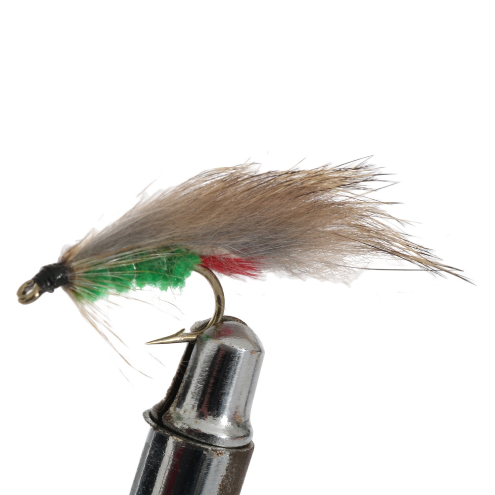 Black Magic Green Rabbit Trout Fly A04 5cm