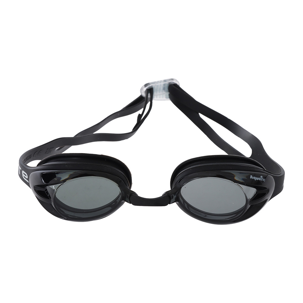 Aqualine Elite Swimming Goggles Black