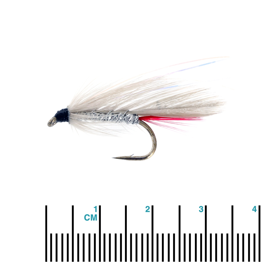 Black Magic Grey Ghost Trout Fly Size A06 3.5cm
