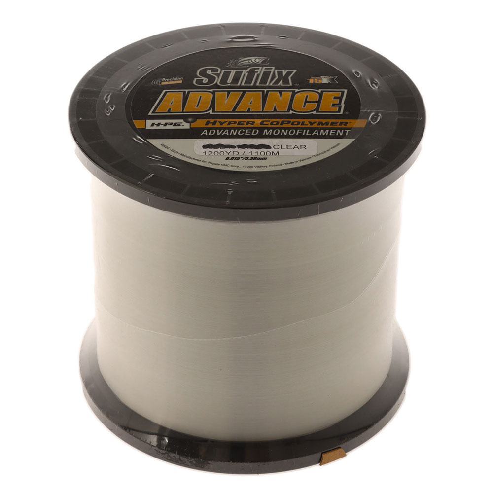 Sufix Advance H-PE Monofilament Clear 1097m 18b 0.38mm