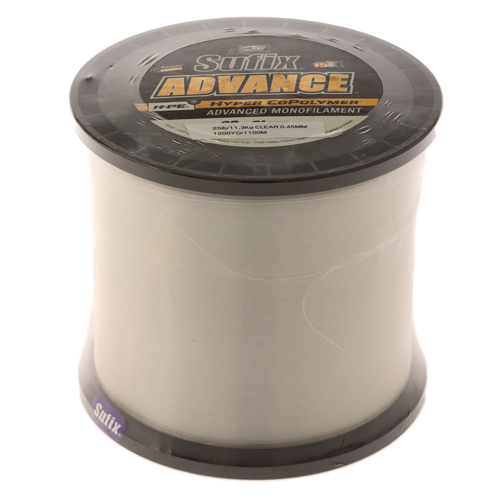 Sufix Advance H-PE Monofilament Clear 1097m 25b 0.45mm
