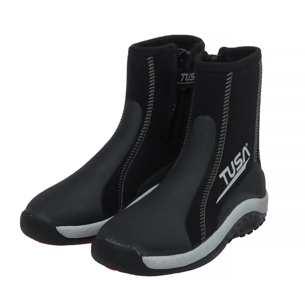 TUSA 5mm Neoprene/Nylon Dive Boots Mens US6.5 / Womens US9 TUSA 5mm Neoprene/Nylon Dive Boots Mens US6.5 / Womens US9