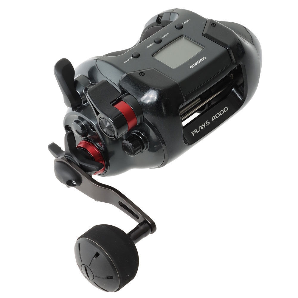 Shimano Plays 4000A Blackout Electric Drone Combo 8ft 50-80lb 2pc