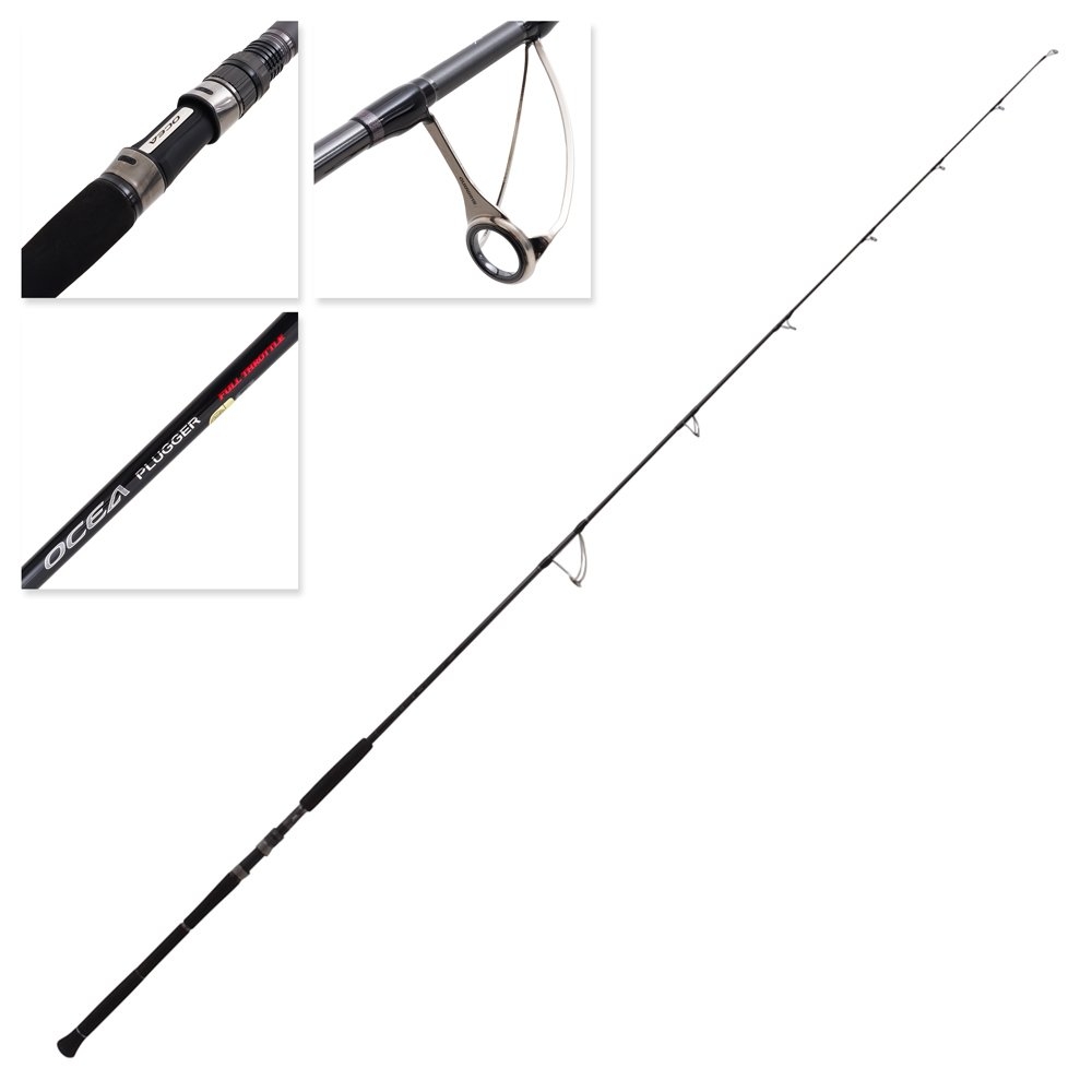 Shimano 24 Ocea Plugger Full Throttle M Topwater Rod 8ft 3in PE5 2pc