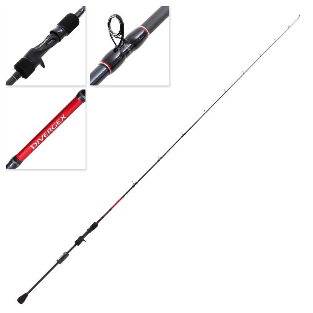Shimano Divergex Overhead Slowpitch Rod 6ft 8in PE2 1pc