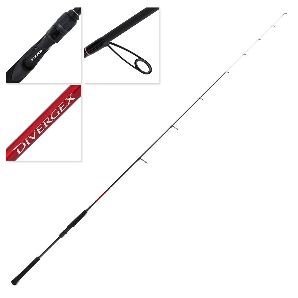 Shimano Divergex Slow Jig Spin Rod 6ft 6in PE1.5 1pc