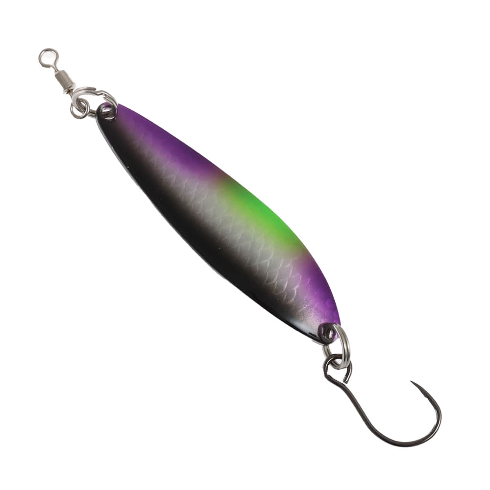 Shimano Senkou Spoon Lure 8g UV Purple Chartreuse
