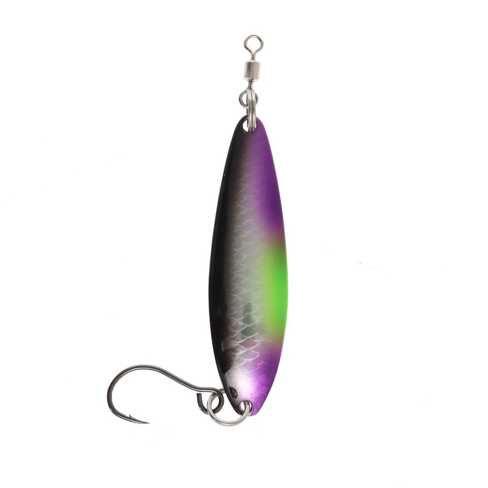 Shimano Senkou Spoon Lure 8g UV Purple Chartreuse