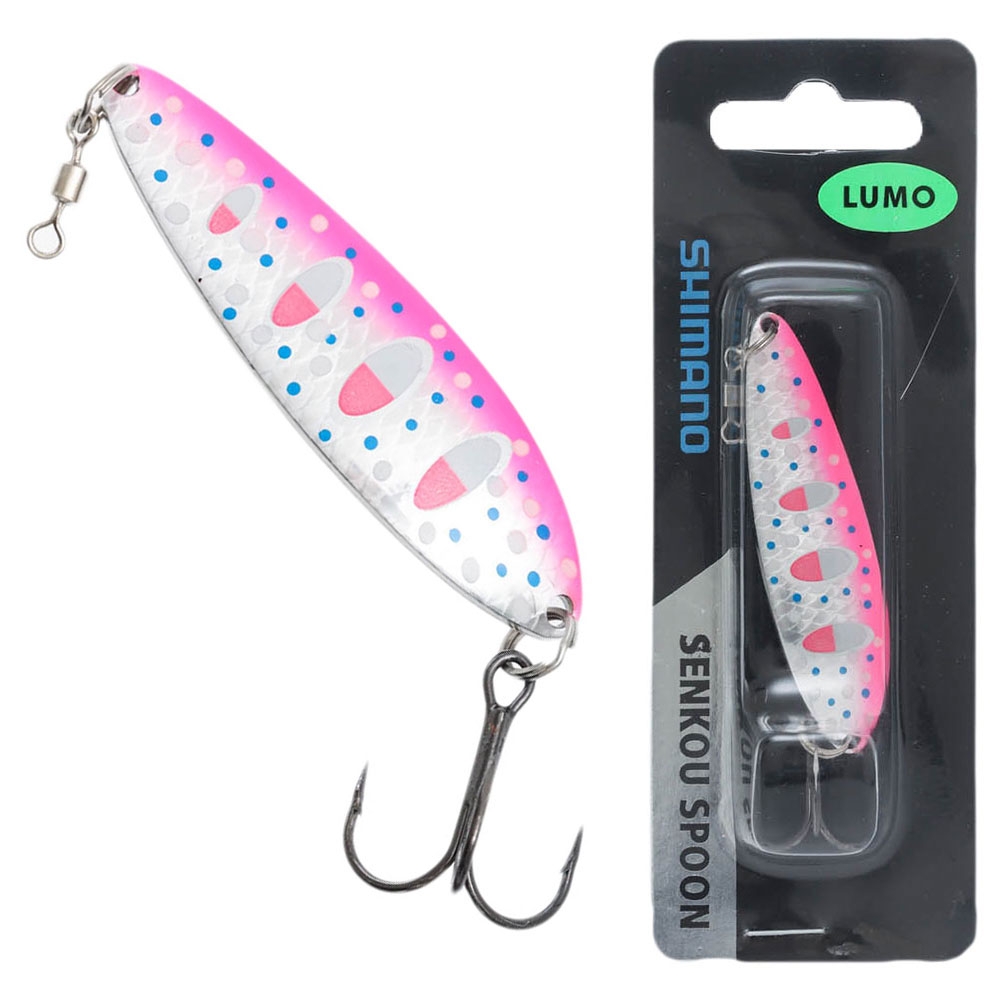 Shimano Senkou Spoon Lure 15g Pink/Silver Lumo