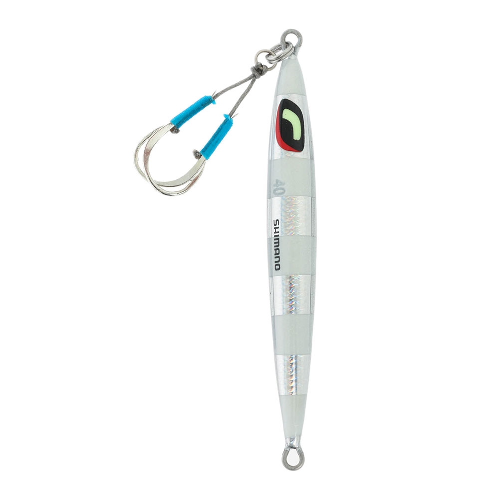 Shimano Ocea Pebble Light Micro Jig 40g Zebra Glow
