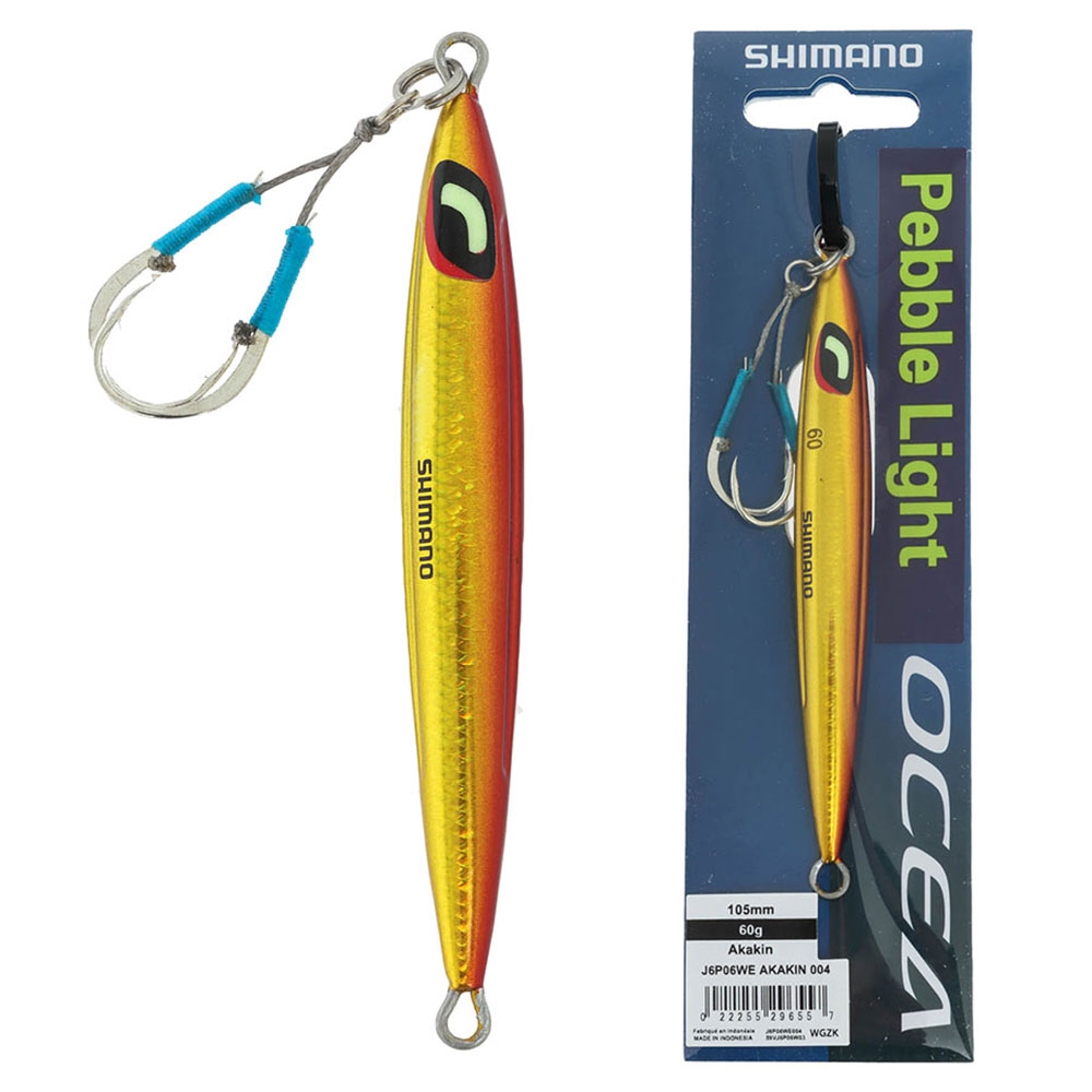 Shimano Ocea Pebble Light Micro Jig 60g Akakin