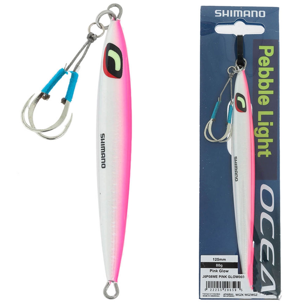 Shimano Ocea Pebble Light Micro Jig 80g Pink Glow